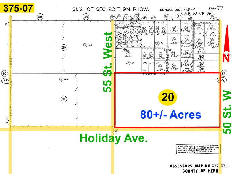Holiday Ave And 50-55 St West, Rosamond, CA à vendre - Photo de l’immeuble – Image 2 sur 18