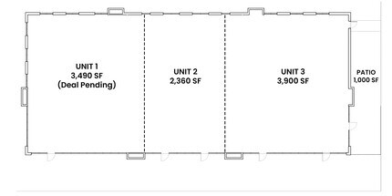 E 56th Ave & Tower Rd, Denver, CO à louer Plan d’étage– Image 2 sur 2