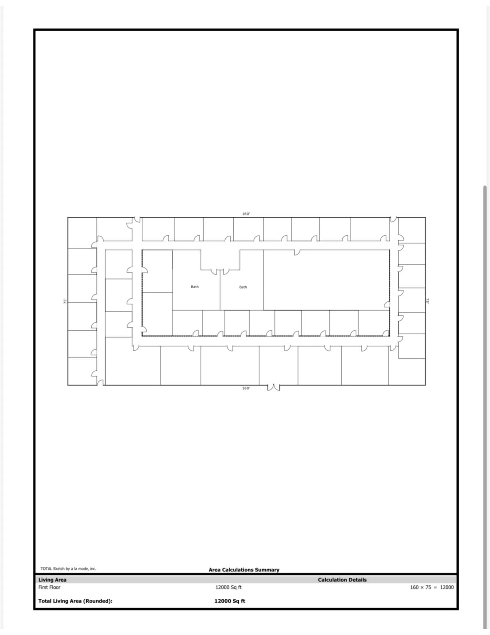 1110 Calder St, Beaumont, TX à louer Plan de site– Image 1 sur 1