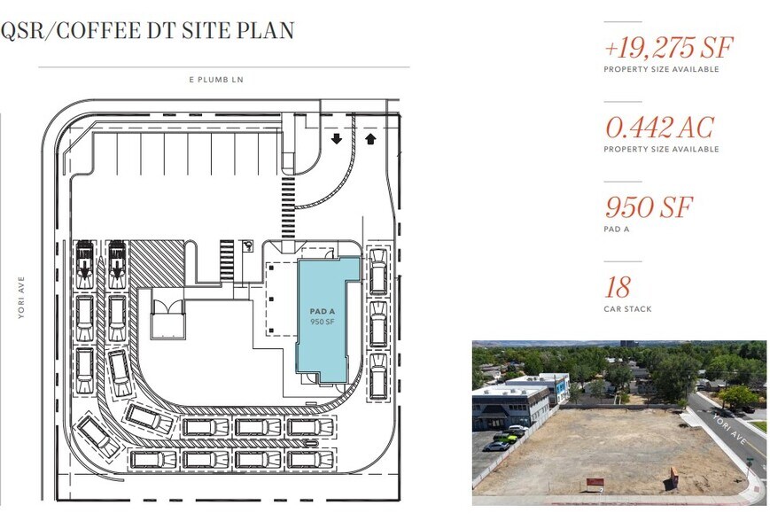 600 E Plumb Ln, Reno, NV à louer - Plan de site – Image 2 sur 6