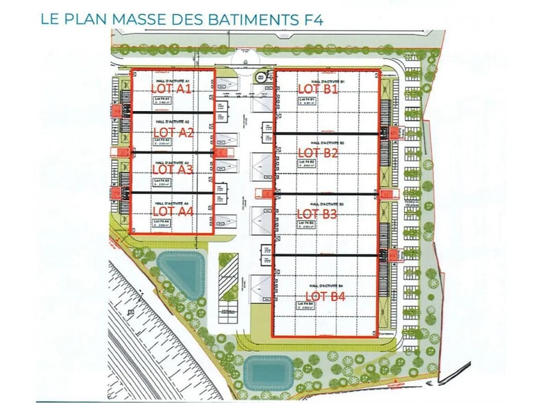 Rue La Goutte, Mionnay à louer - Plan de site – Image 3 sur 8