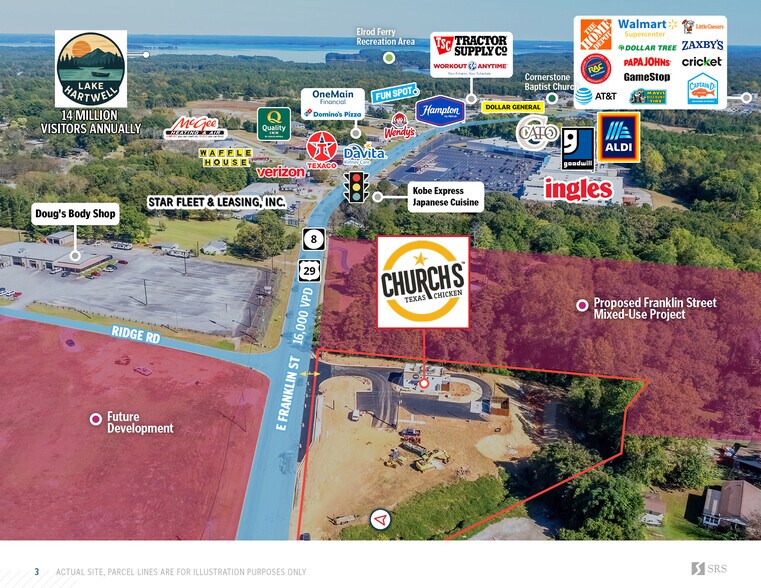 760 E Franklin St, Hartwell, GA à vendre - Photo de l’immeuble – Image 2 sur 6