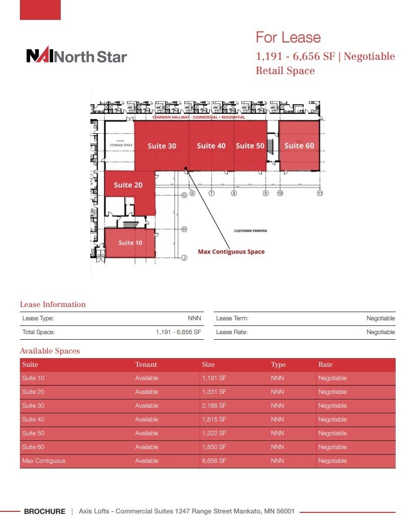 1247 Range St, Mankato, MN à louer Plan d’étage– Image 1 sur 1