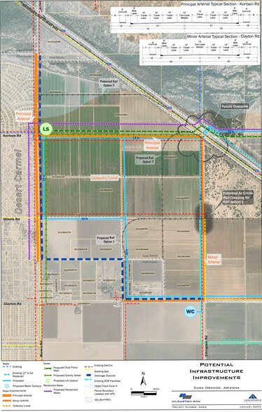 SEC Bianco Rd & Kortsen rd, Casa Grande, AZ à vendre - Photo principale – Image 1 sur 4