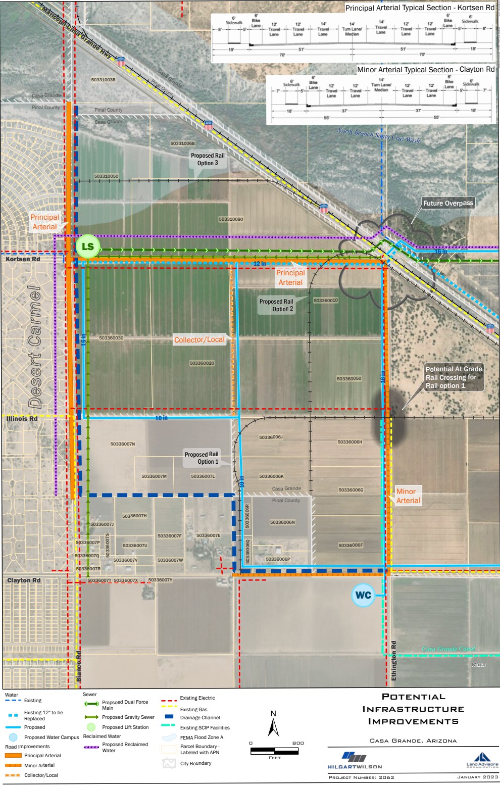 SEC Bianco Rd & Kortsen rd, Casa Grande, AZ à vendre Photo principale– Image 1 sur 5