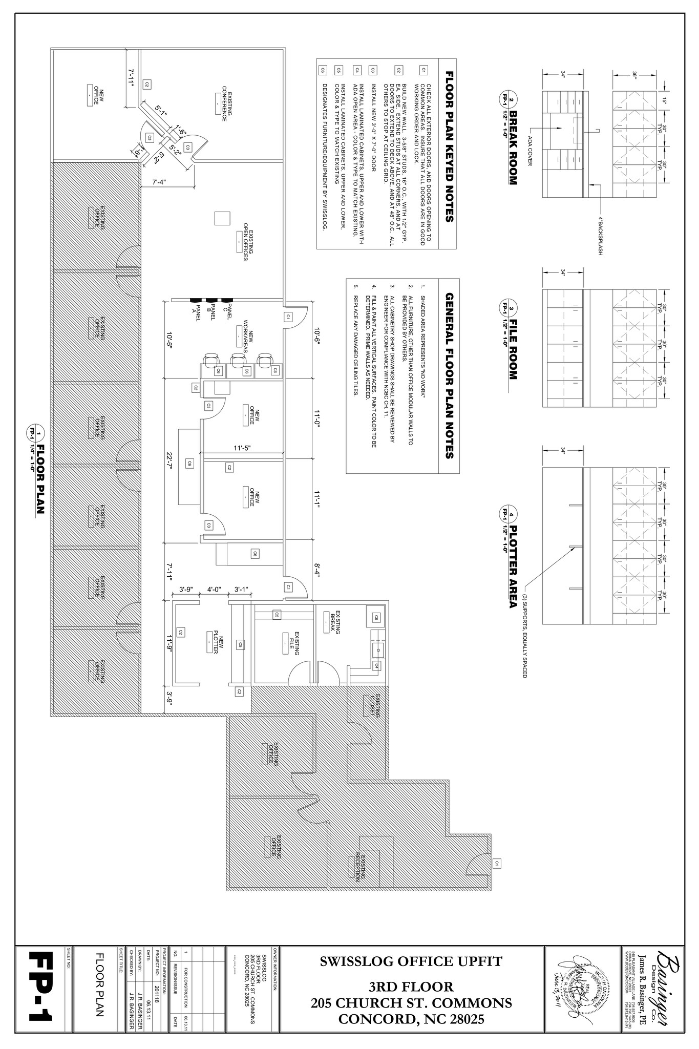 845 Church St N, Concord, NC à louer Plan de site– Image 1 sur 12