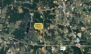 0 Farm to Market Road 849, Lindale, TX - VUE AÉRIENNE  vue de carte - Image1