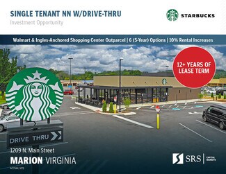 Plus de détails pour 1209 N Main St, Marion, VA - Local commercial à vendre