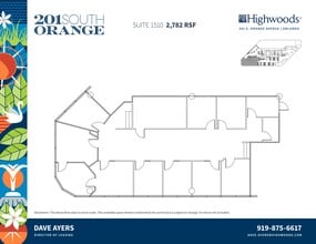 201 S Orange Ave, Orlando, FL à louer Plan de site– Image 1 sur 1