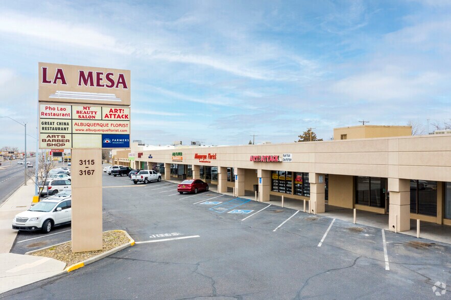 3107-3157 San Mateo, Albuquerque, NM à louer - Photo de l’immeuble – Image 1 sur 7