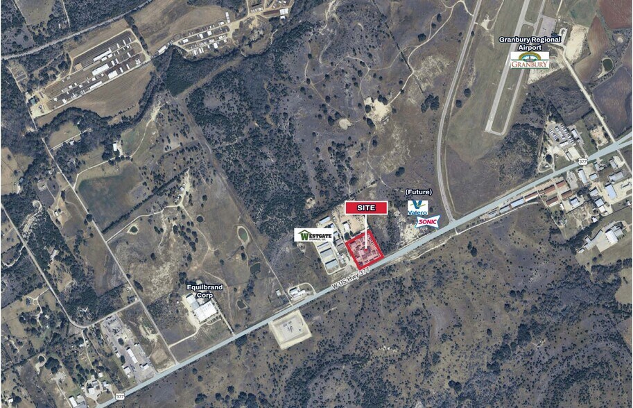3102 W US Highway 377, Granbury, TX à vendre - Aérien – Image 2 sur 2