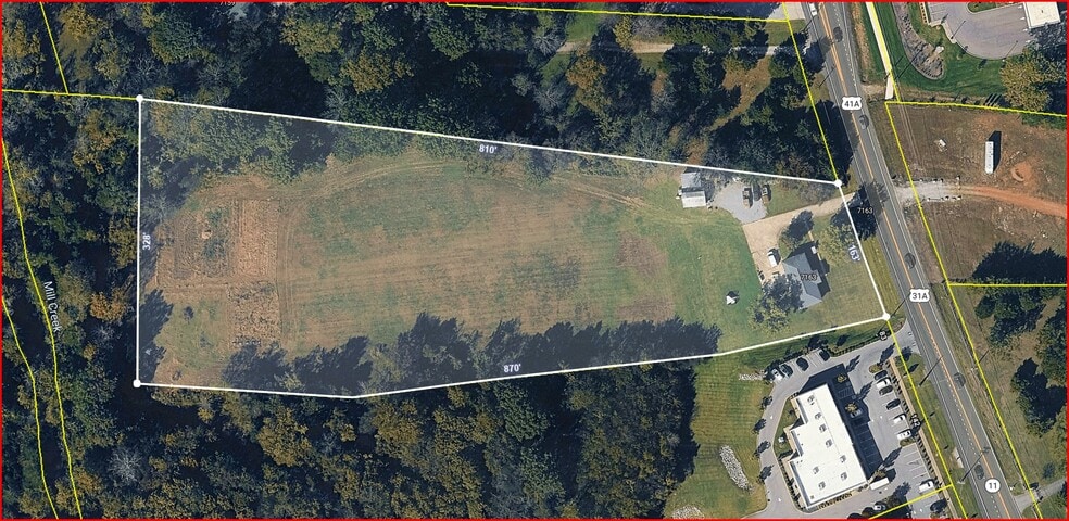 7163 Nolensville Rd, Nolensville, TN à vendre - Aérien – Image 2 sur 38
