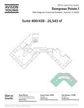 1000 Sawgrass Corporate Pkwy, Sunrise, FL à louer Plan d’étage– Image 1 sur 1
