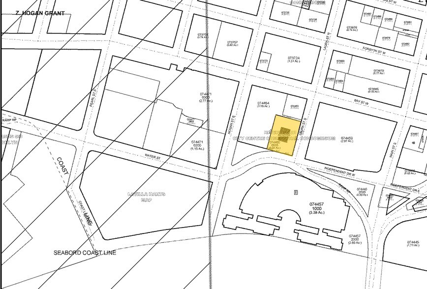76 S Laura St, Jacksonville, FL à louer - Plan cadastral – Image 2 sur 12