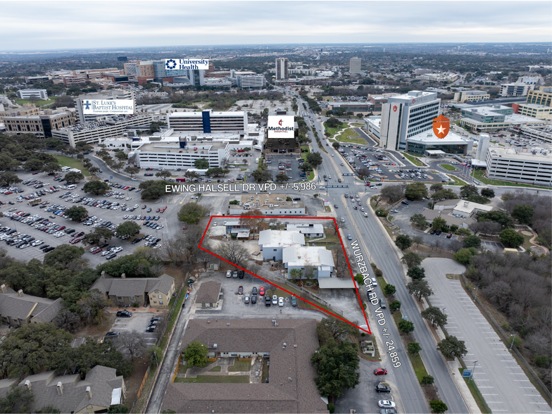 8222 Wurzbach Rd, San Antonio, TX à vendre - Photo de l’immeuble – Image 2 sur 43