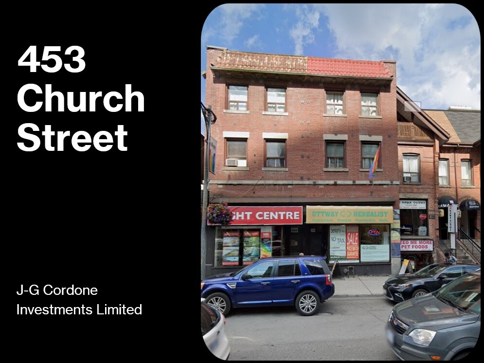 453 Church St, Toronto, ON à louer Photo de l’immeuble– Image 1 sur 22