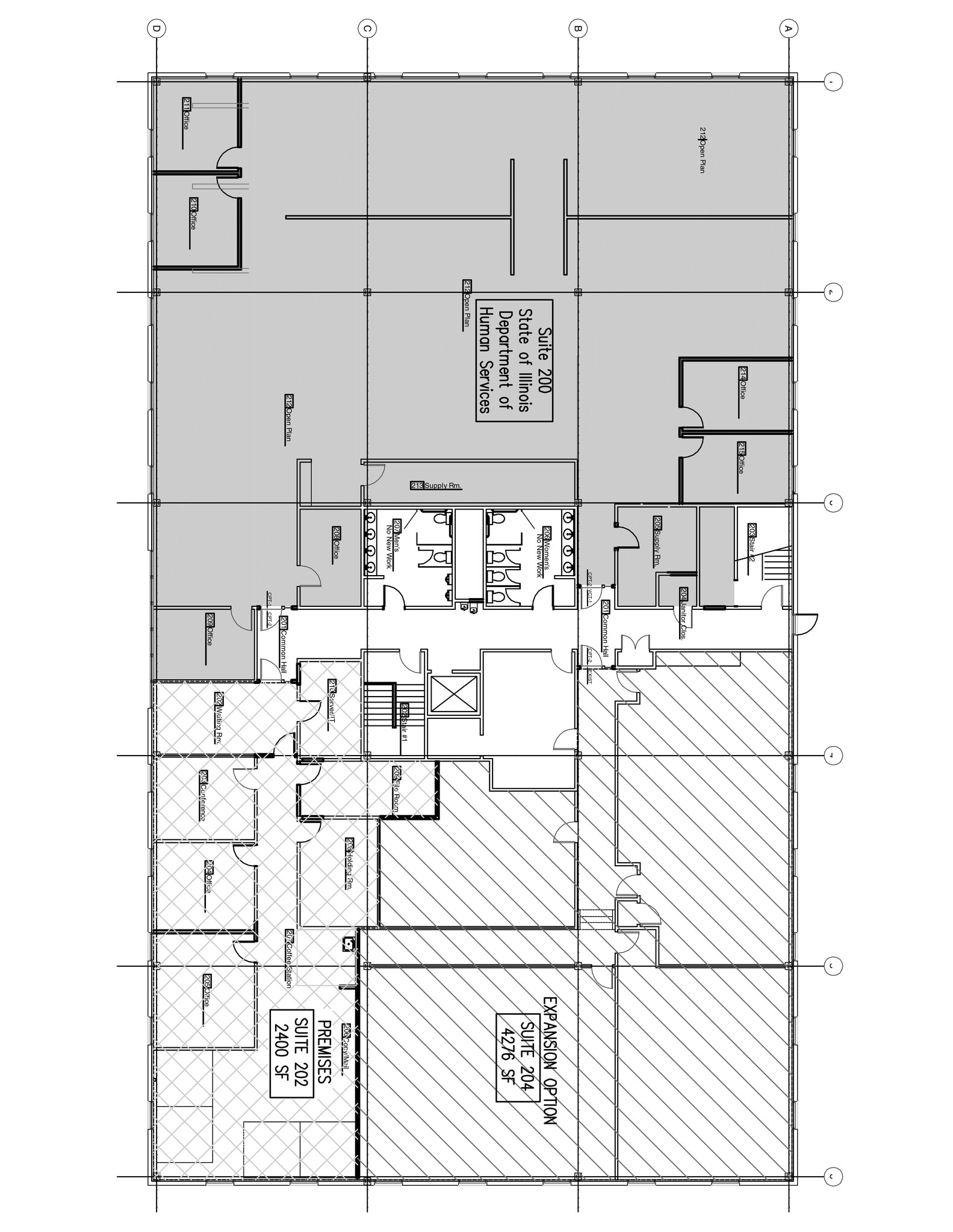 2000 N Lewis Ave, Waukegan, IL à louer Plan de site– Image 1 sur 1