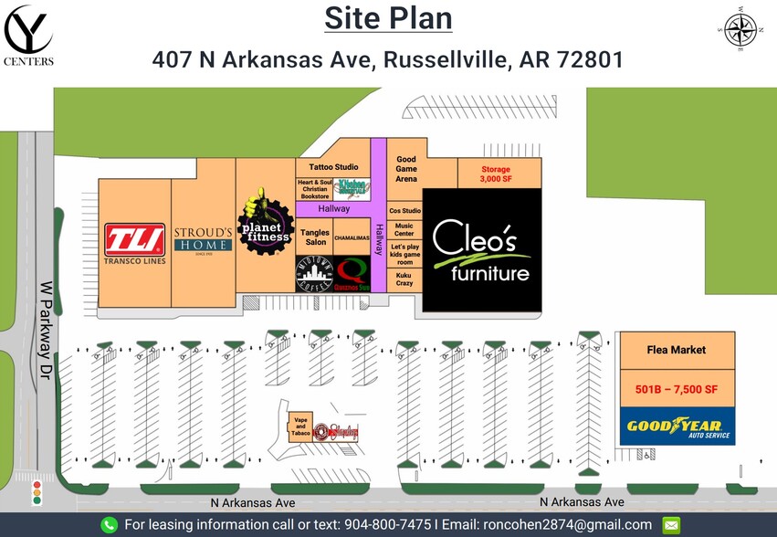 407 N Arkansas Ave, Russellville, AR à louer - Photo de l’immeuble – Image 3 sur 10