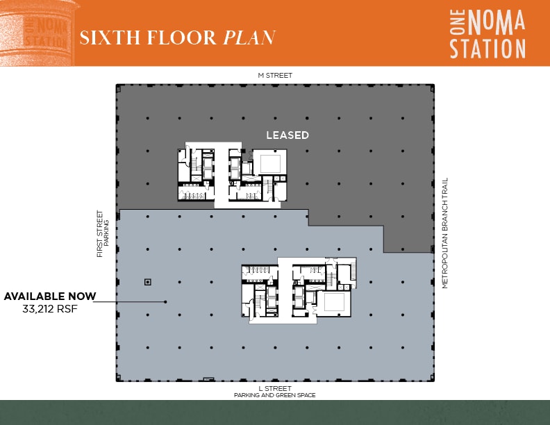 131 M St NE, Washington, DC à louer Plan d’étage– Image 1 sur 1