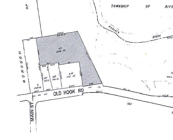 466 Old Hook Rd, Emerson, NJ à vendre - Plan cadastral – Image 2 sur 7