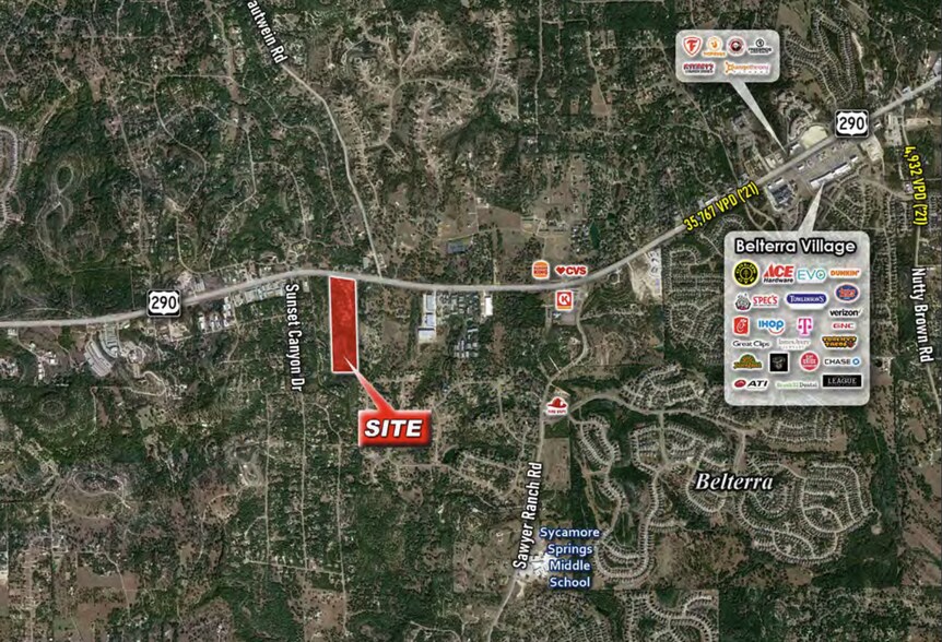 4150 E Hwy 290 W, Dripping Springs, TX à vendre - Photo de l’immeuble – Image 2 sur 4