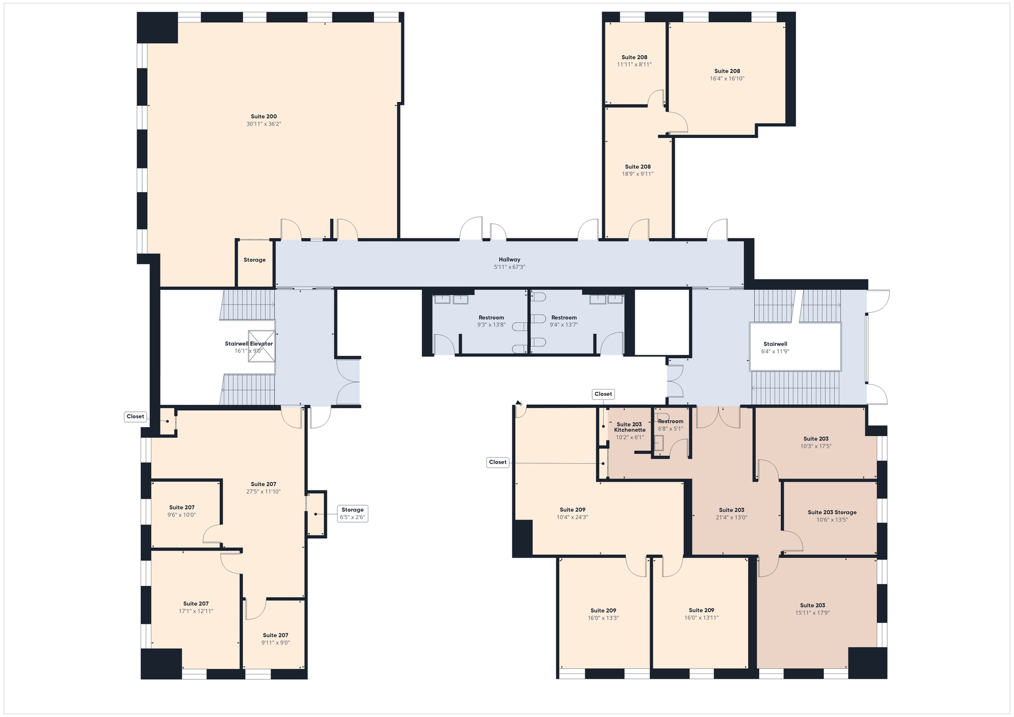 240 E Lake St, Addison, IL à louer Plan d’étage– Image 1 sur 1