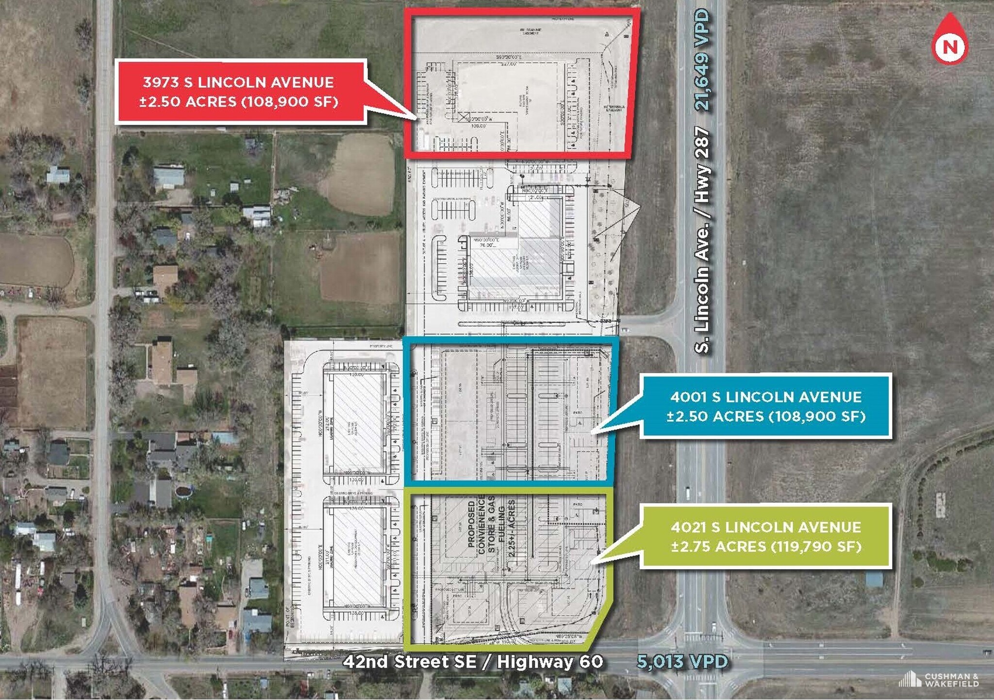 4021 S Lincoln Ave, Loveland, CO à vendre Plan de site– Image 1 sur 2