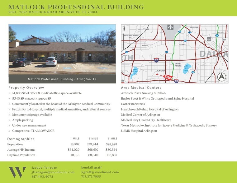 2623 Matlock Rd, Arlington, TX à louer - Photo de l’immeuble – Image 2 sur 6