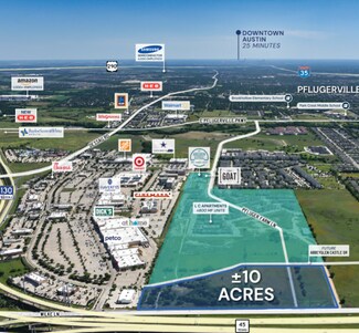 Plus de détails pour 18612 Pfluger Farm ln, Pflugerville, TX - Terrain à vendre