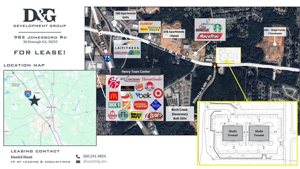 982 Jonesboro Rd, Mcdonough, GA à louer - Photo principale – Image 1 sur 4