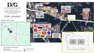 Plus de détails pour 982 Jonesboro Rd, Mcdonough, GA - Local commercial à louer