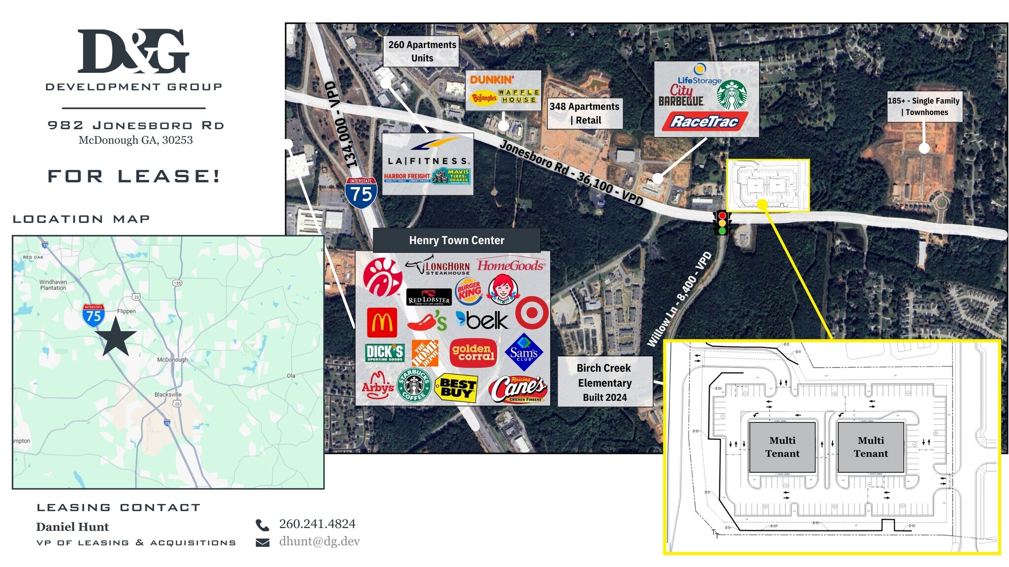 982 Jonesboro Rd, Mcdonough, GA à louer Photo principale– Image 1 sur 5