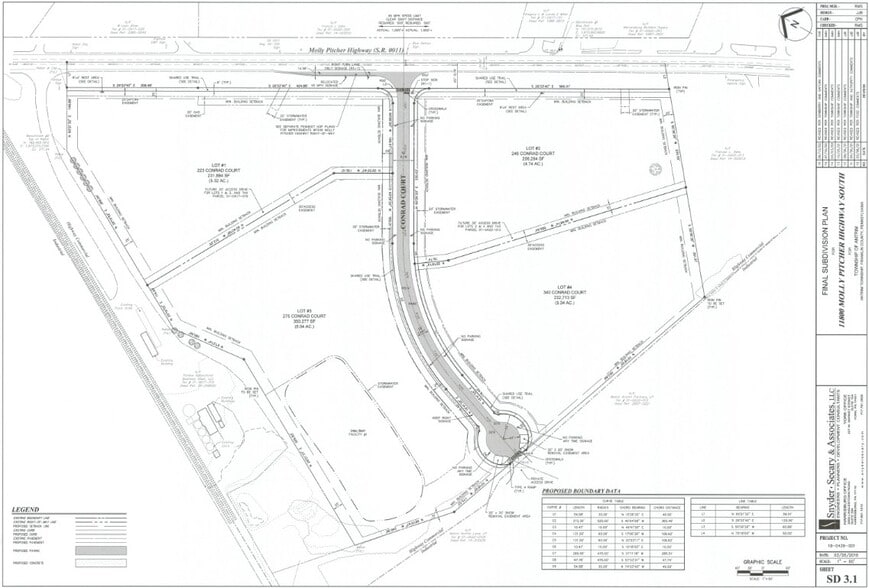 11800 Molly Pitcher Hwy, Greencastle, PA à vendre - Plan cadastral – Image 2 sur 6