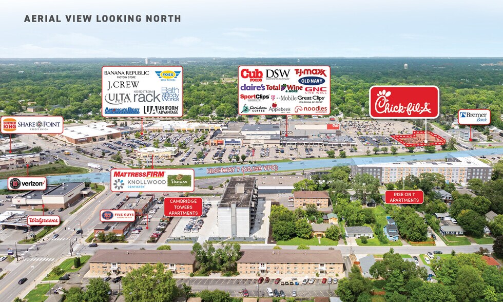 8020 Highway 7, Saint Louis Park, MN à vendre - Photo de l’immeuble – Image 2 sur 8