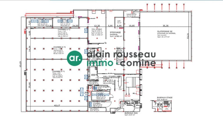 Local d'activités dans Montreuil-Bellay à vendre - Plan d’étage – Image 2 sur 2