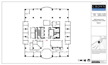 2680 Skymark Ave, Mississauga, ON à louer Plan d’étage– Image 1 sur 1