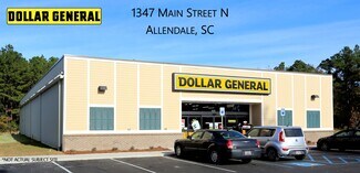 Plus de détails pour 1347 Main St N, Allendale, SC - Local commercial à vendre