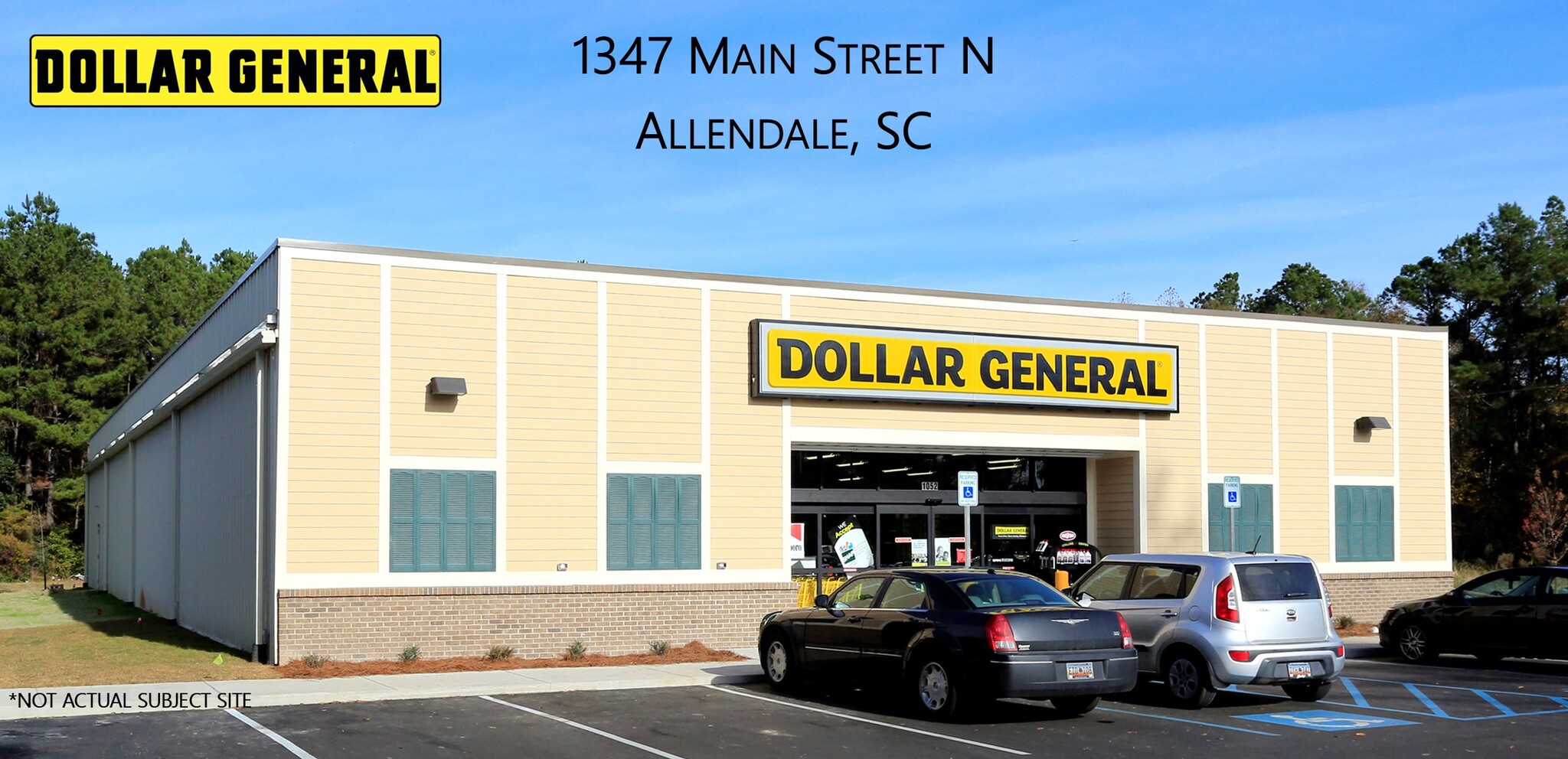 1347 Main St N, Allendale, SC à vendre Photo de l’immeuble– Image 1 sur 6