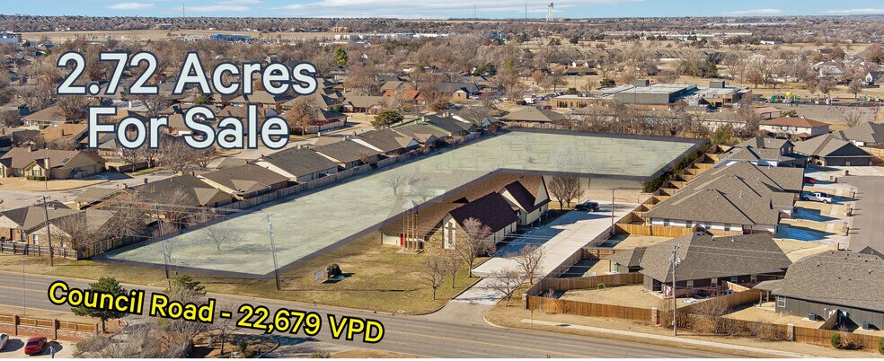 10509 N Council Rd, Oklahoma City, OK à vendre - Photo principale – Image 1 sur 3