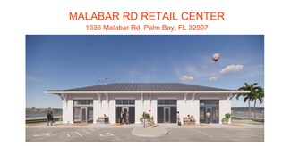 Plus de détails pour 1336 Malabar Rd, Palm Bay, FL - Local commercial à louer