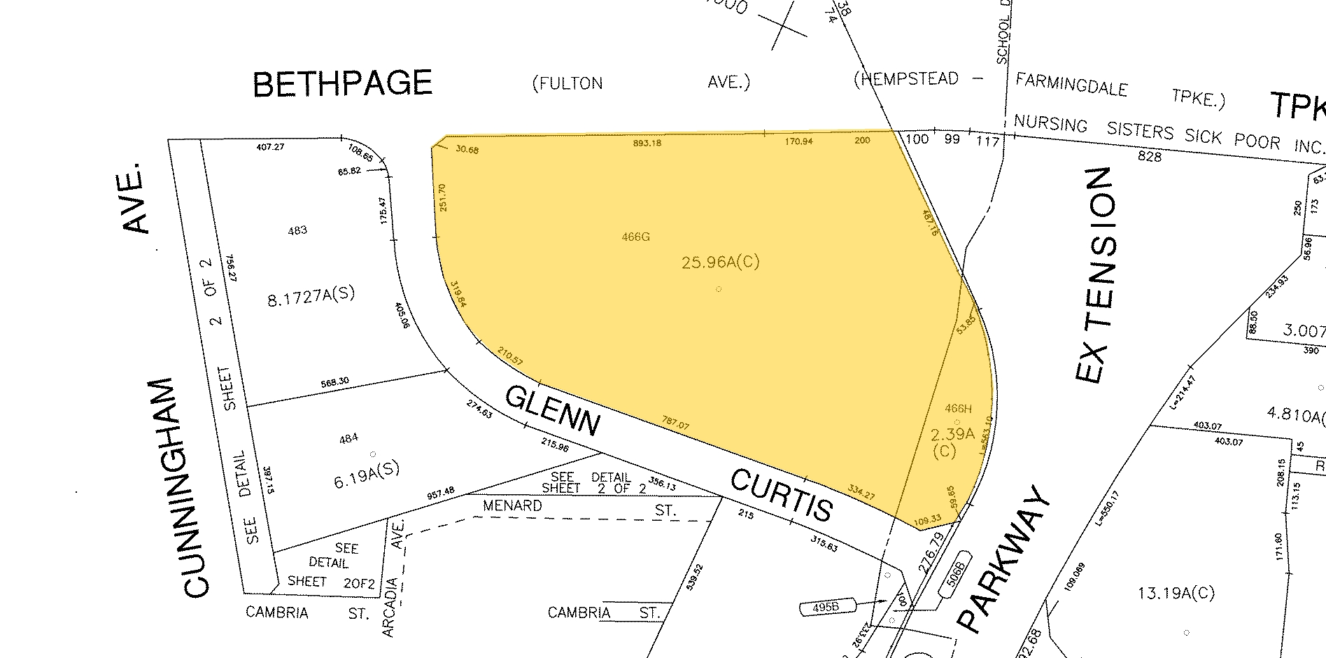 RXR Plz, Uniondale, NY à louer Plan cadastral– Image 1 sur 2