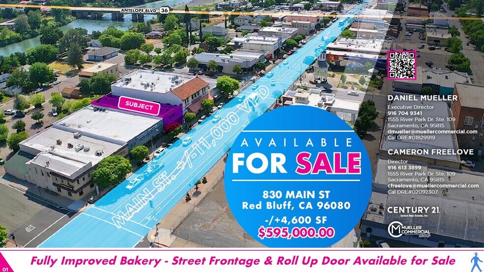 830 Main St, Red Bluff, CA à vendre - Photo de l’immeuble – Image 1 sur 57