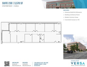 2250 Point Blvd, Elgin, IL à louer Plan d’étage– Image 1 sur 2