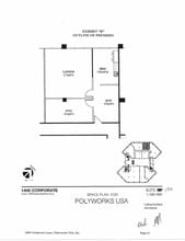 1400 Corporate Dr, Irving, TX à louer Plan d’étage– Image 1 sur 2