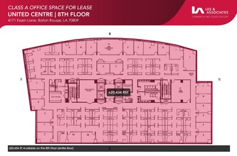 4171 Essen Ln, Baton Rouge, LA à louer Plan d’étage– Image 1 sur 1
