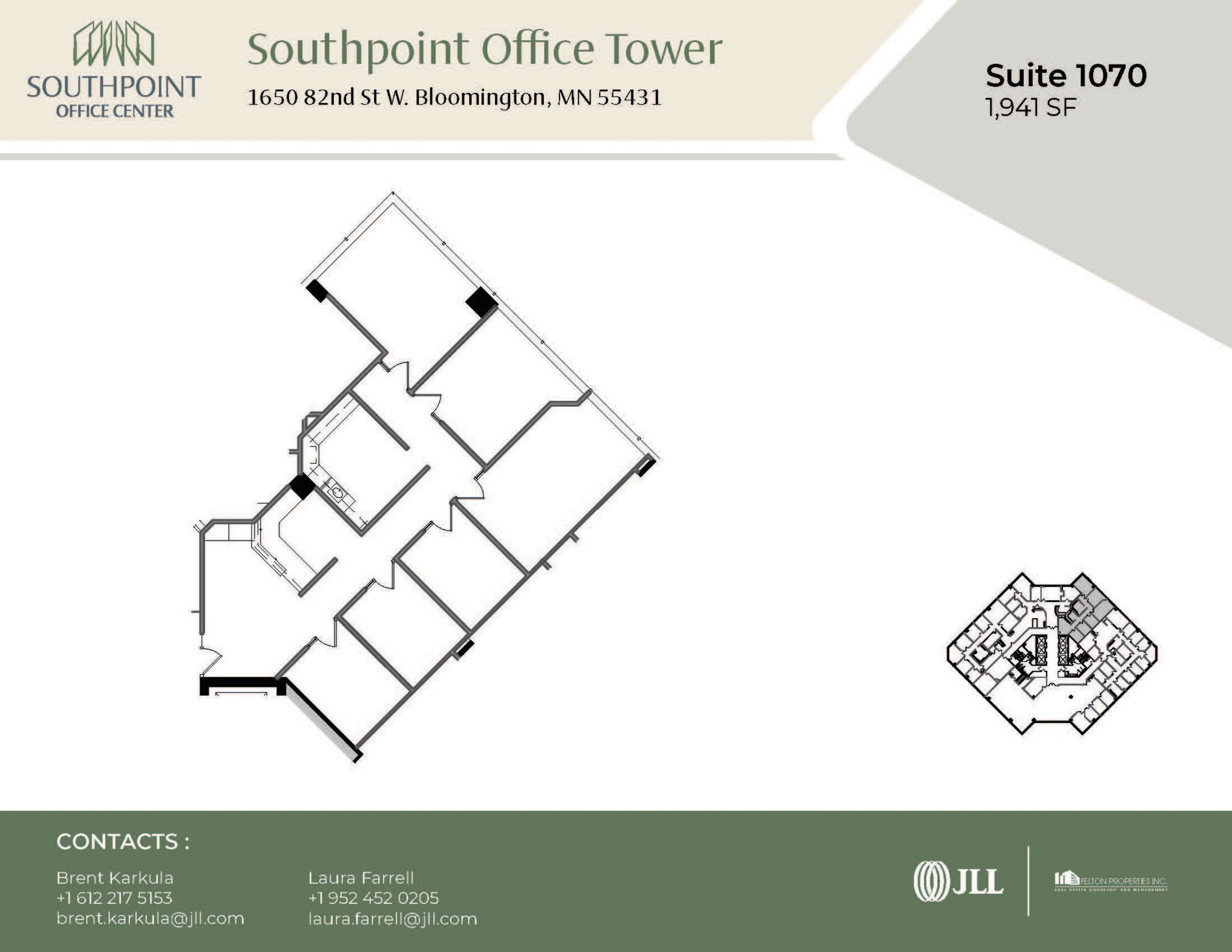 1650 82nd St W, Bloomington, MN à louer Plan d’étage– Image 1 sur 1