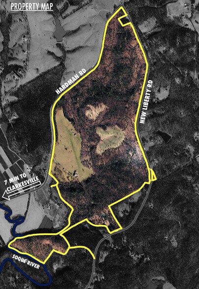 2320 Hardman Rd, Clarkesville, GA à vendre - Aérien – Image 2 sur 10