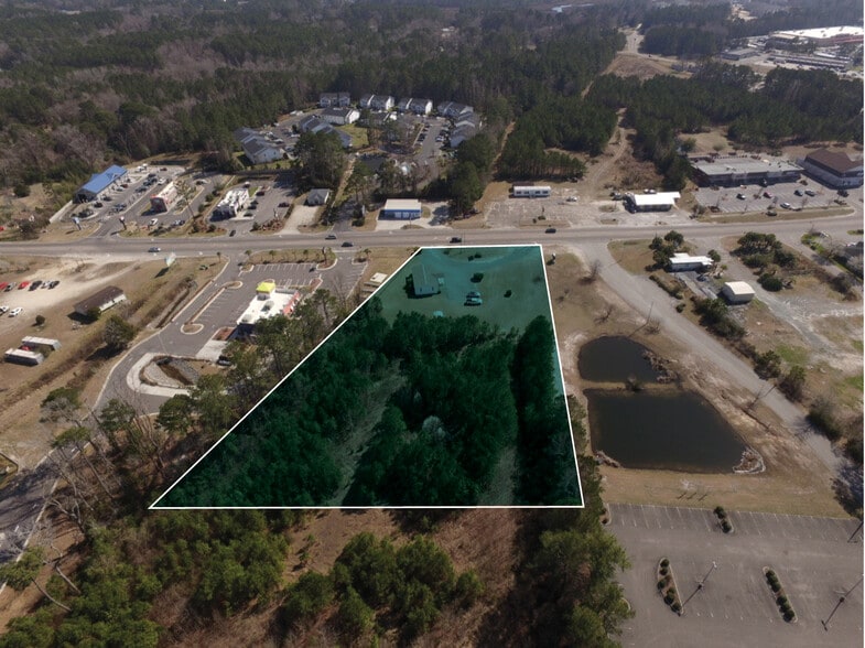 4480 Main St, Shallotte, NC à vendre - Aérien – Image 3 sur 6