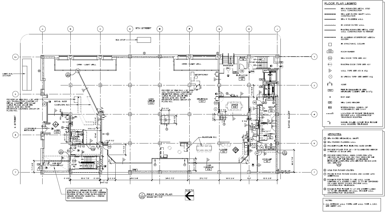 830 K St, Sacramento, CA à vendre Plan d’étage– Image 1 sur 1