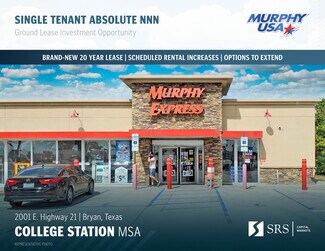 Plus de détails pour 2001 E Hwy 21, Bryan, TX - Local commercial à vendre